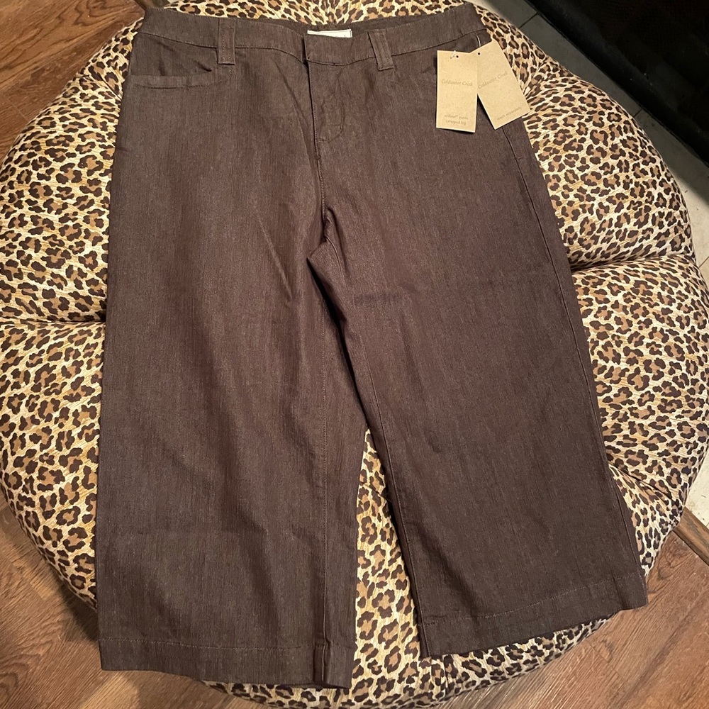 Coldwater Creek Cropped Stretch Willow Pants P10